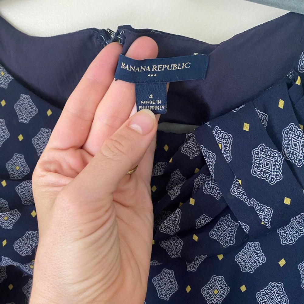 Banana Republic Navy Dress